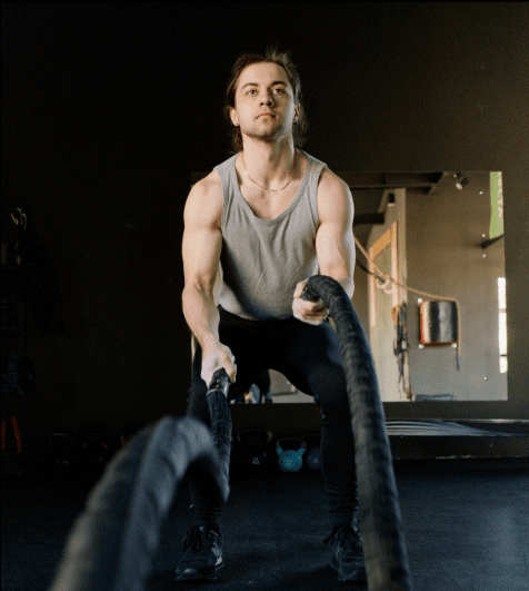 Homem Fazendo exercíxios